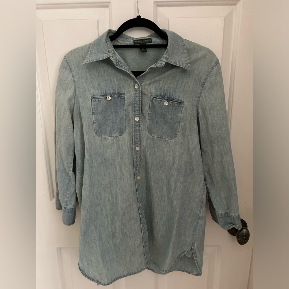 Lauren Jeans Company, Ralph Lauren Denim Shirt- Sz M